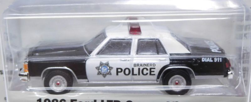画像: 2022 GREENLIGHT HOLLYWOOD SERIES 35 【1986 FORD LTD CROWN VICTORIA】BLACK-WHITE(FARGO) 