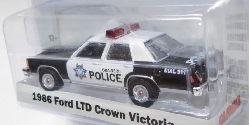 画像: 2022 GREENLIGHT HOLLYWOOD SERIES 35 【1986 FORD LTD CROWN VICTORIA】BLACK-WHITE(FARGO) 