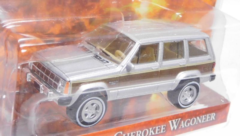 画像: 2022 GREENLIGHT HOLLYWOOD SERIES 34 【1986 JEEP CHEROKEE WAGONEER】SILVER(MACGYVER) 