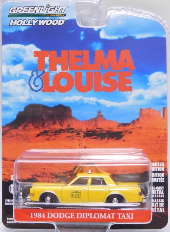 画像1: 2022 GREENLIGHT HOLLYWOOD "THELMA & LOUISE" 【1984 DODGE DIPLOMAT TAXI】YELLOW