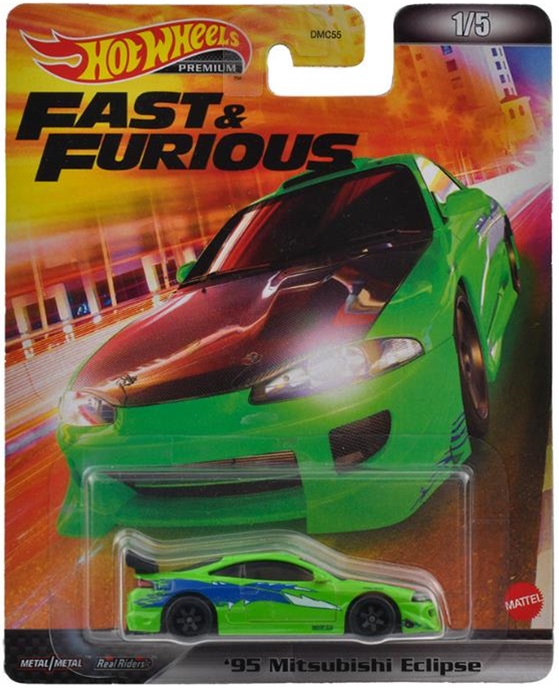 画像: 【仮予約】PRE-ORDER -  2022 RETRO ENTERTAINMENT 【"FAST & FURIOUS" '95 MITSUBISHI ECLIPSE】LT.GREEN/RR (9月下旬入荷予定）