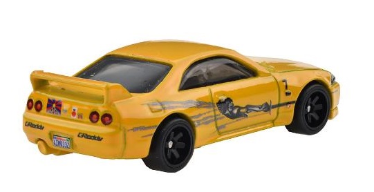 画像: 2022 RETRO ENTERTAINMENT 【"FAST & FURIOUS" NISSAN SKYLINE GT-R (BCNR33)】YELLOW/RR