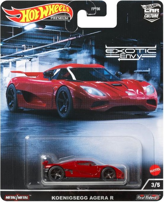 画像: 2022 HW CAR CULTURE "EXOTIV ENVY" 【KOENINGSEGG AGERA R】DK.RED/RR