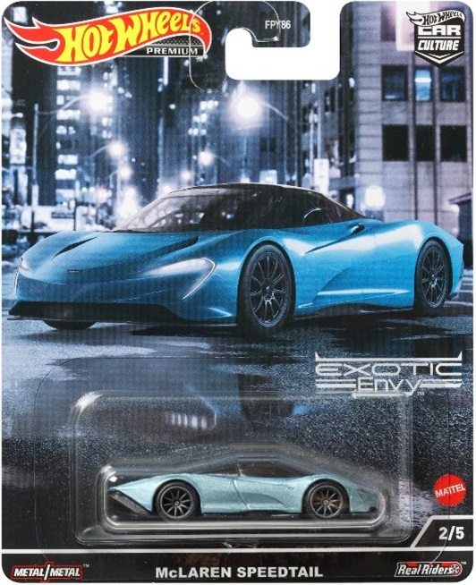 画像: 【仮予約】PRE-ORDER - 2022 HW CAR CULTURE "EXOTIV ENVY" 【McLAREN SPEEDTAIL】SILVERBLUE/RR(9月末入荷予定）