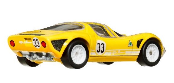 画像: 2022 HW CAR CULTURE "EXOTIV ENVY" 【'69 ALFA ROMEO 33 STRADALE】YELLOW/RR