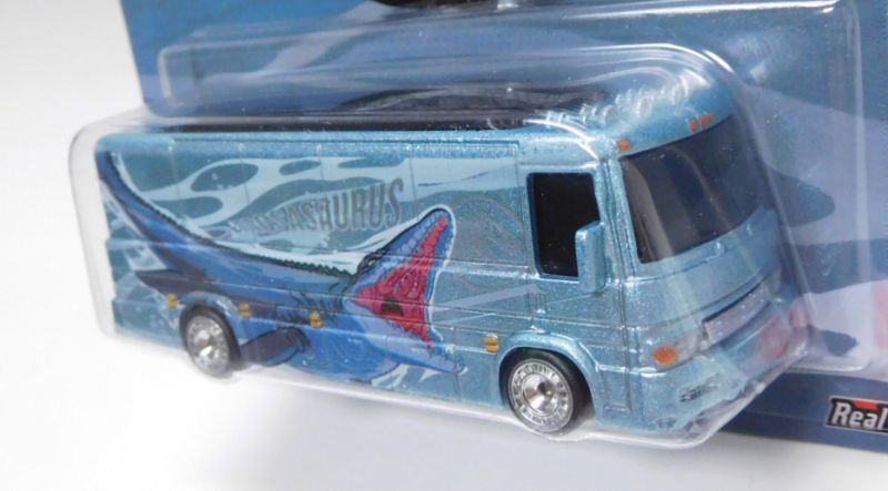 画像: 【US版】2022 POP CULTURE "JURASSIC WORLD" 【HW TOUR BUS】BLUESILVER/RR