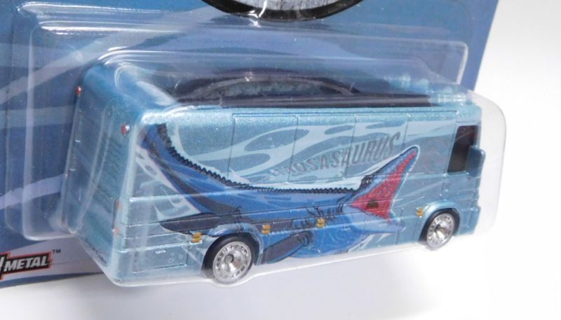 画像: 【US版】2022 POP CULTURE "JURASSIC WORLD" 【HW TOUR BUS】BLUESILVER/RR