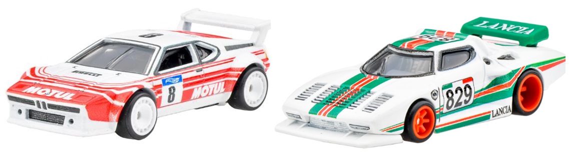 画像: 【仮予約】PRE-ORDER - 2022 HW CAR CULTURE "PREMIUM 2PACK" 【BMW M1 プロカー／ランチア ストラトス グループ5】WHITE/RR(10月中旬入荷予定)