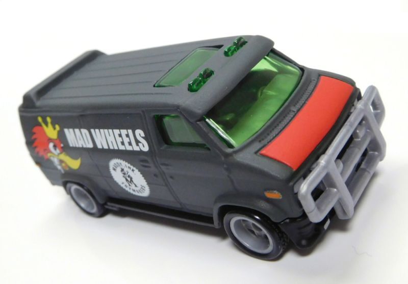 画像: MAD WHEELS (マッドホイール） 【CUSTOM GMC PANEL VAN (カスタム完成品）】FLAT GRAY/RR （送料サービス適用外） 