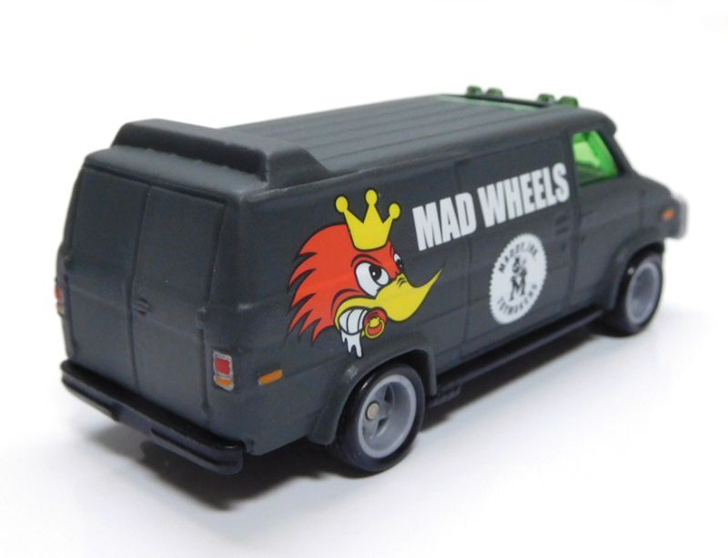 画像: MAD WHEELS (マッドホイール） 【CUSTOM GMC PANEL VAN (カスタム完成品）】FLAT GRAY/RR （送料サービス適用外） 