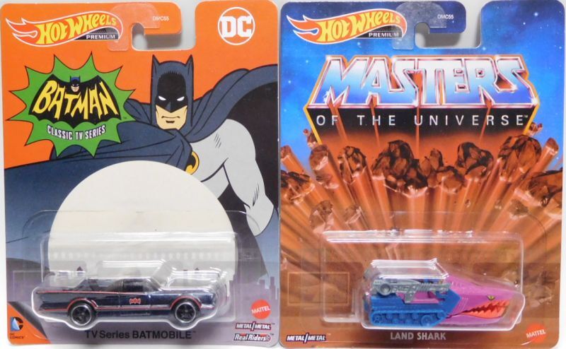 画像: 【US版】2022 RETRO ENTERTAINMENT 【Gアソート 5種セット】GUINEVERE/TV SERIES BATMOBILE/THE MYSTERY MACHINE/LAND SHARK/BATMOBILE（予約不可）