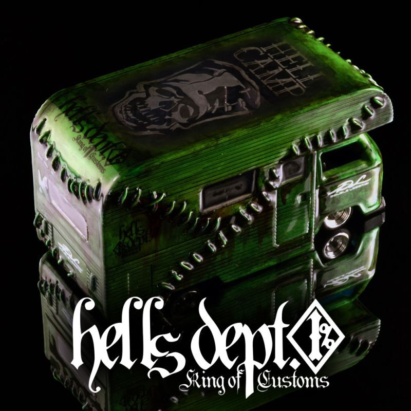 画像: HELLS DEPT 2022 - DOUBLE LOSER[S] 【"FARNKEN HELLCAMP" VOLKSWAGEN T2 PICKUP HELLCAMP (カスタム完成品）】GREEN/RR （送料サービス適用外）