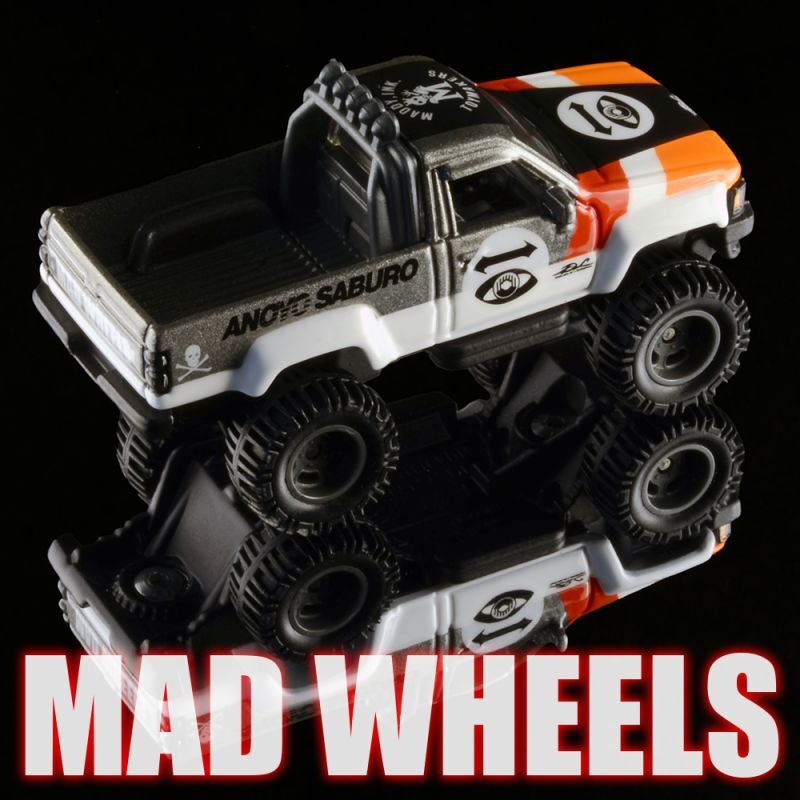 画像: MAD WHEELS (マッドホイール） 【"TRD PICKUP" '87 TOYOTA PICKUP TRUCK (カスタム完成品）】 WHITE-GRAY/RR （送料サービス適用外） 