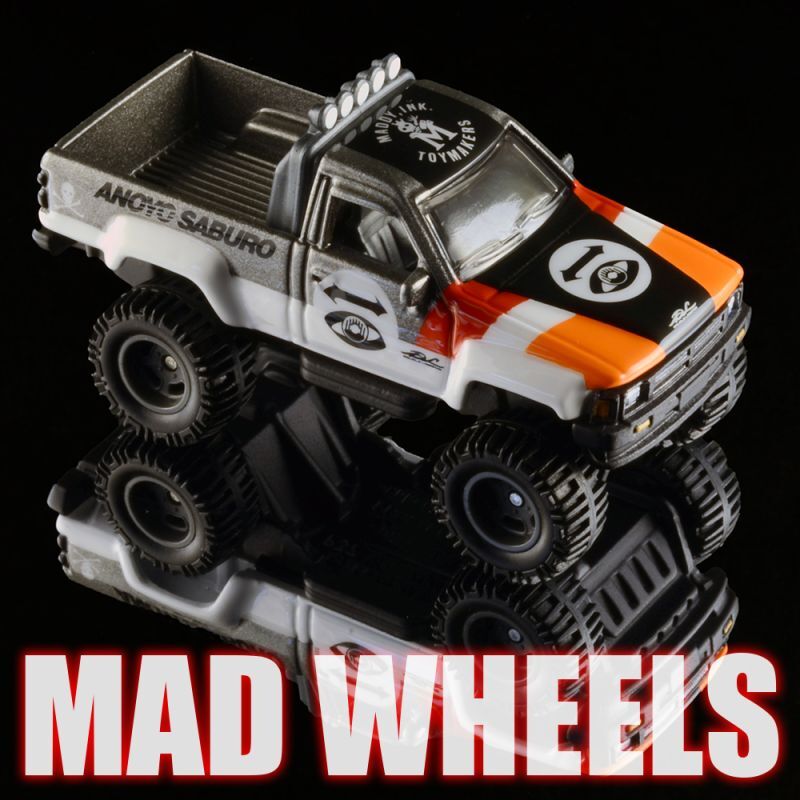 画像: MAD WHEELS (マッドホイール） 【"TRD PICKUP" '87 TOYOTA PICKUP TRUCK (カスタム完成品）】 WHITE-GRAY/RR （送料サービス適用外） 