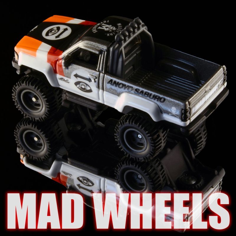 画像: MAD WHEELS (マッドホイール） 【"TRD PICKUP" '87 TOYOTA PICKUP TRUCK (カスタム完成品）】 WHITE-GRAY/RR （送料サービス適用外） 