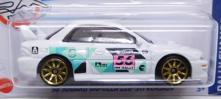 画像: 2022 TREASURE HUNTS 【'98 SUBARU IMPREZA 22B-STi VERSION】WHITE/10SP（お一人様1点まで）(予約不可）