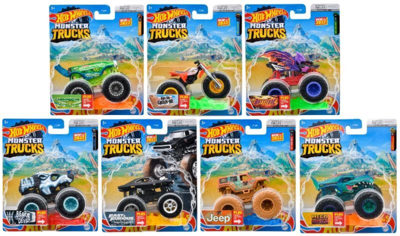 画像: 【仮予約】PRE-ORDER - 2022 HW MONSTER TRUCKS! 【Mアソート (8個入り）】(12月上旬入荷予定）