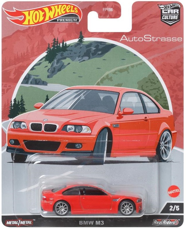 画像: 【仮予約】PRE-ORDER - 2022 HW CAR CULTURE "アウト・ストラッセ " 【BMW M3】RED/RR(12月中旬入荷予定）