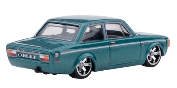 画像: 2022 HW CAR CULTURE "アウト・ストラッセ " 【'73 VOLVO 142 GL】AQUA/RR