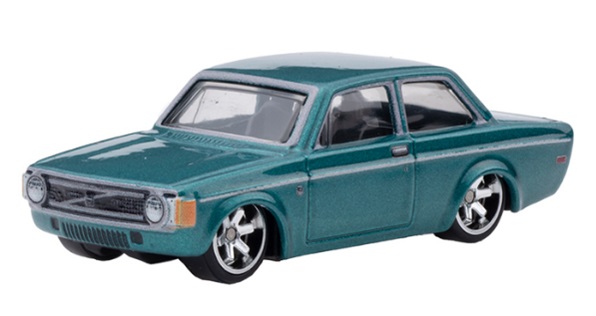 画像: 2022 HW CAR CULTURE "アウト・ストラッセ " 【'73 VOLVO 142 GL】AQUA/RR