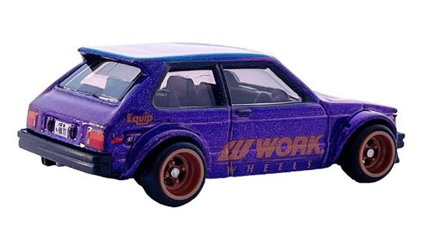 画像: 2022 HW CAR CULTURE "ローニン・ラン " 【'81 TOYOTA STARLET KP61】PURPLE/RR