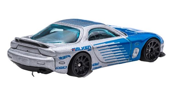 画像: 【'95 マツダ RX-7 (FALKEN) (国内流通版/裏面日本語)】LT.GRAY-BLUE