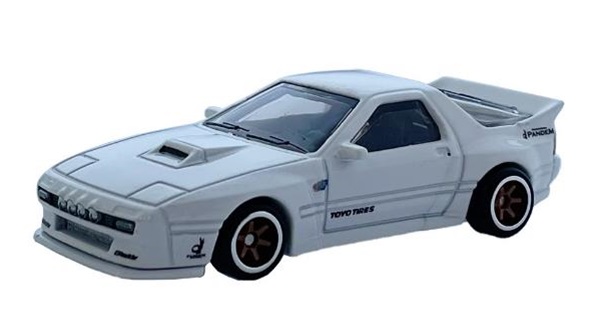 画像: 2022 HW CAR CULTURE "ローニン・ラン " 【MAZDA RX7 FC PANDEM】WHITE/RR