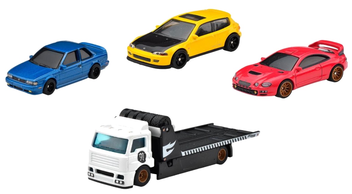 画像: 【仮予約】PRE-ORDER - 2023 HW PREMIUM COLLECTOR SET 【JAPANESE TUNERS】 '91 Nissan Sentra SE-R/Honda Civic EG/'95 Toyota Celica GT-Four/Fleet Street (1月下旬入荷予定）