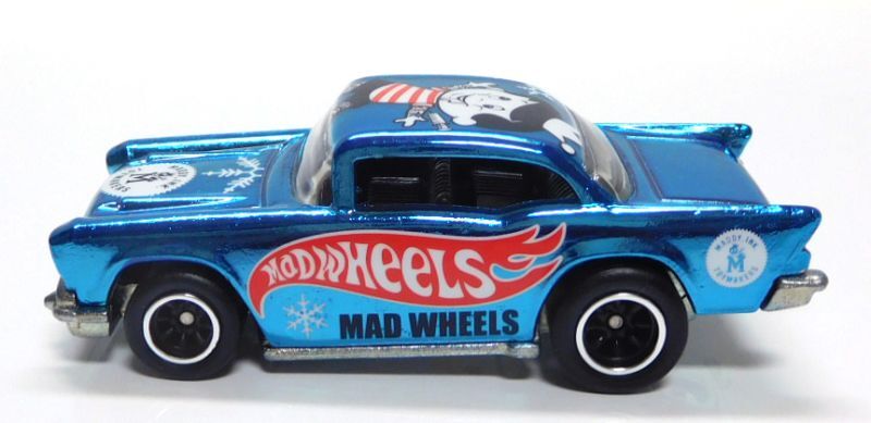 画像: MAD WHEELS (マッドホイール） 【"HOLIDAY" '57 CHEVY (カスタム完成品）】SPEC.BLUE/RR （送料サービス適用外） 