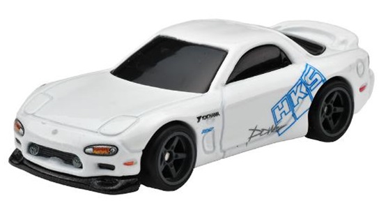 画像: 2023 HW FAST & FURIOUS (ワイルド・スピード) 【MAZDA RX-7 FD】 WHITE/RR