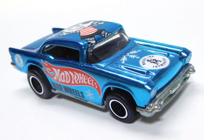 画像: MAD WHEELS (マッドホイール） 【"HOLIDAY" '57 CHEVY (カスタム完成品）】SPEC.BLUE/RR （送料サービス適用外） 