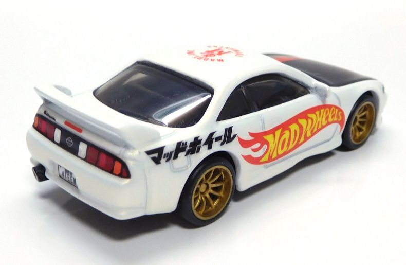 画像: MAD WHEELS (マッドホイール） 【NISSAN SILVIA S14(カスタム完成品）】FLAT WHITE/RR （送料サービス適用外） 