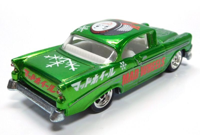 画像: MAD WHEELS (マッドホイール） 【"HOLIDAY" '56 CHEVY (カスタム完成品）】SPEC.GREEN/RR （送料サービス適用外） 