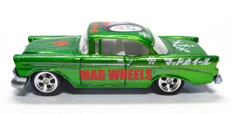 画像: MAD WHEELS (マッドホイール） 【"HOLIDAY" '56 CHEVY (カスタム完成品）】SPEC.GREEN/RR （送料サービス適用外） 