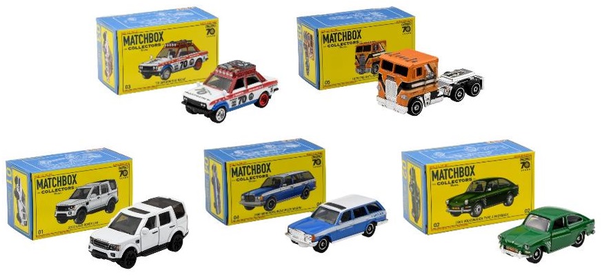 画像: 【仮予約】PRE-ORDER - 2023 MATCHBOX COLLECTORS　【"R"アソート 8個入り】'70 ダットサン 510 ラリー/1979 フレイトライナー FLT(x2)/2016 ランドローバー LR4(x2)/1965 フォルクスワーゲン タイプ３ ファストバック/1980 メルセデス・ベンツ W123 ワゴン(x2) (2月下旬入荷予定）