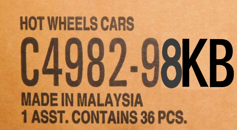 画像: 【仮予約】PRE-ORDER 【HOT WHEELS ベーシック　2023 "B"アソート 36台入り (国内流通版)】 (お取り置き不可）(3月初旬入荷予定)