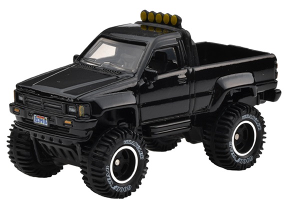 画像: 2023 RETRO ENTERTAINMENT  【バック・トゥ・ザ・フューチャー - 1987 TOYOTA PICKUP TRUCK】BLACK/RR