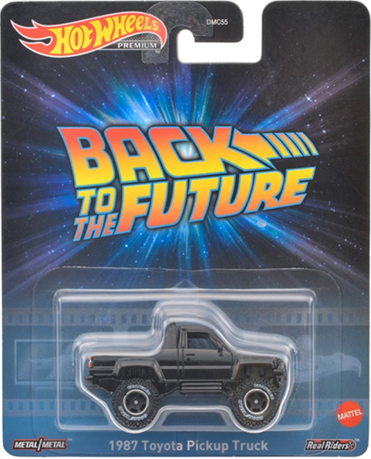 画像: 2023 RETRO ENTERTAINMENT  【バック・トゥ・ザ・フューチャー - 1987 TOYOTA PICKUP TRUCK】BLACK/RR