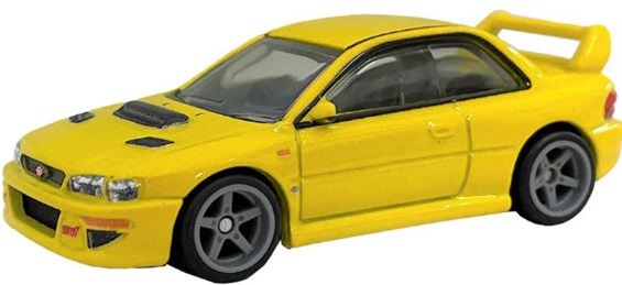 画像: 2023 HW BOULEVARD 【'98 スバル インプレッサ 22B-STi バージョン】YELLOW/RR