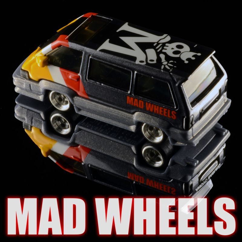 画像: 【予約】PRE-ORDER - MAD WHEELS (マッドホイール） 【"TRD" TOYOTA VAN (カスタム完成品）】 BLACK/RR (送料サービス適用外) (2月中旬入荷予定)