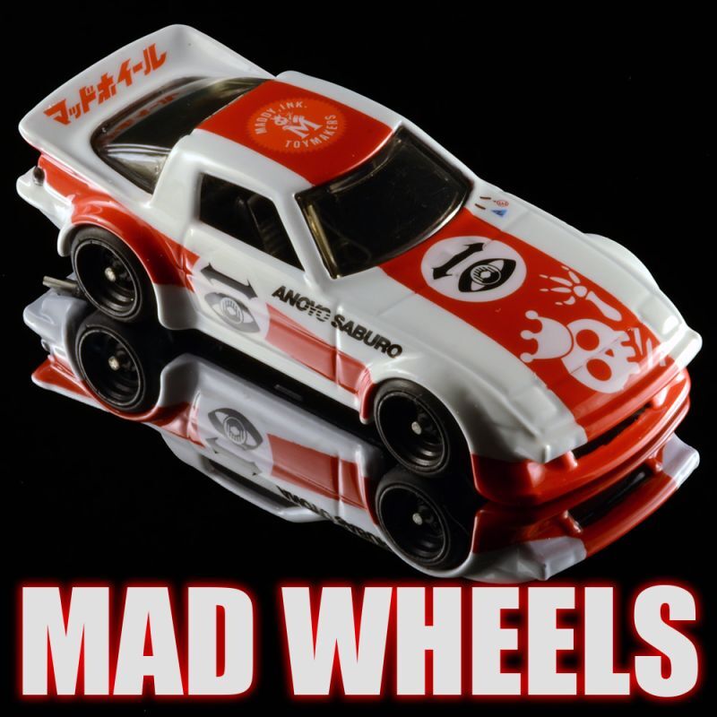 画像: 【予約】PRE-ORDER - MAD WHEELS (マッドホイール） 【"SIGMA MC74" MAZDA SA22C (カスタム完成品）】 WHITE/RR (送料サービス適用外) (2月中旬入荷予定)