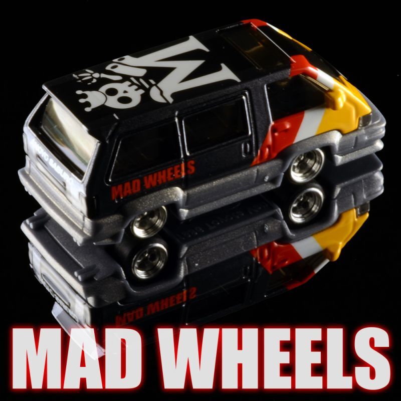 画像: 【予約】PRE-ORDER - MAD WHEELS (マッドホイール） 【"TRD" TOYOTA VAN (カスタム完成品）】 BLACK/RR (送料サービス適用外) (2月中旬入荷予定)