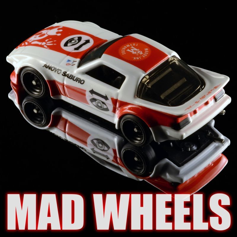 画像: 【予約】PRE-ORDER - MAD WHEELS (マッドホイール） 【"SIGMA MC74" MAZDA SA22C (カスタム完成品）】 WHITE/RR (送料サービス適用外) (2月中旬入荷予定)