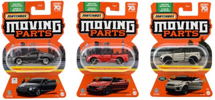 画像: 【2023 MATCHBOX MOVING PARTS　"A"アソート 8個入り】