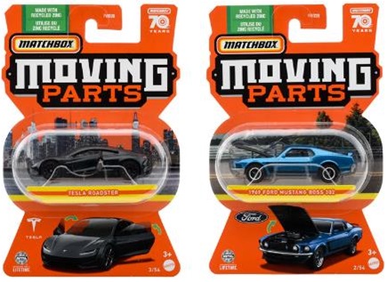 画像: 【2023 MATCHBOX MOVING PARTS　"A"アソート 8個入り】