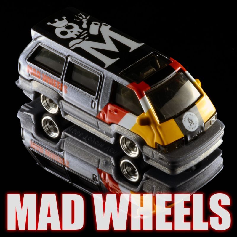 画像: 【予約】PRE-ORDER - MAD WHEELS (マッドホイール） 【"TRD" TOYOTA VAN (カスタム完成品）】 BLACK/RR (送料サービス適用外) (2月中旬入荷予定)