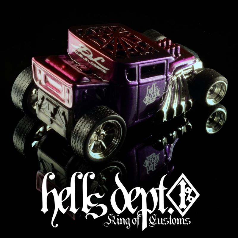 画像: 【予約】PRE-ORDER - HELLS DEPT 2023 - DOUBLE LOSER[S] 【"WEB" SKULL SHAKER (カスタム完成品）】RED/RR （送料サービス適用外）(2月中旬入荷予定)