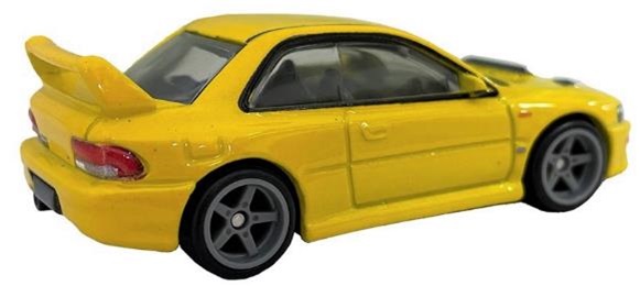 画像: 2023 HW BOULEVARD 【'98 スバル インプレッサ 22B-STi バージョン】YELLOW/RR