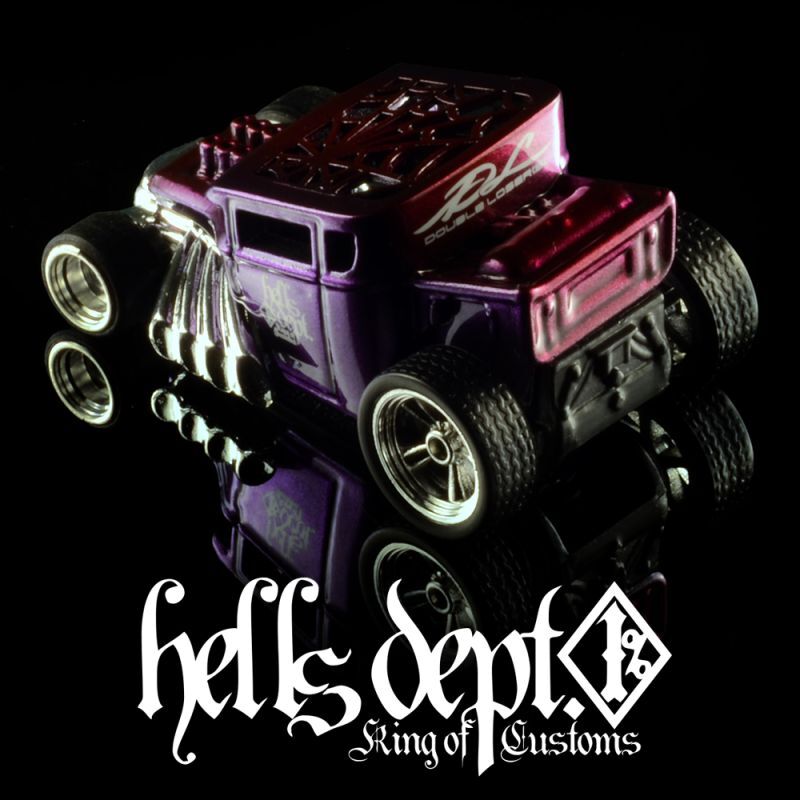 画像: 【予約】PRE-ORDER - HELLS DEPT 2023 - DOUBLE LOSER[S] 【"WEB" SKULL SHAKER (カスタム完成品）】RED/RR （送料サービス適用外）(2月中旬入荷予定)