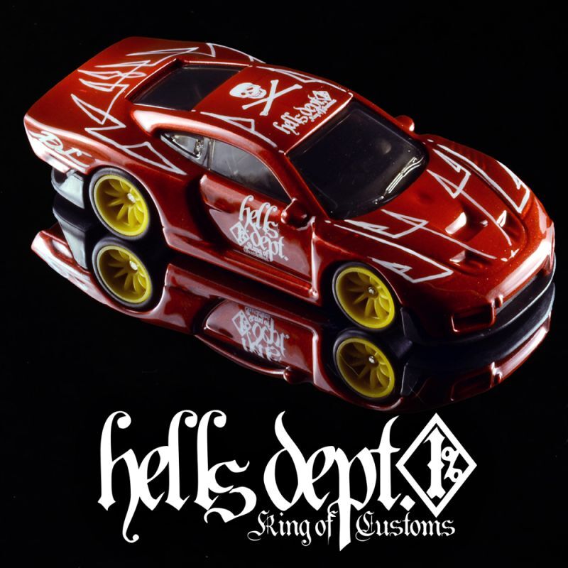 画像: 【予約】PRE-ORDER - HELLS DEPT 2023 - DOUBLE LOSER[S] 【"PINSTRIPED" PORSCHE 935 (カスタム完成品）】RED/RR （送料サービス適用外）(2月中旬入荷予定)